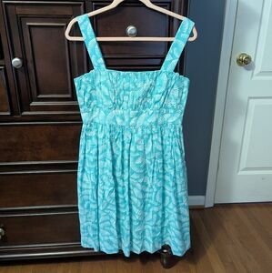 New York & Company Turquoise Women's Dress
